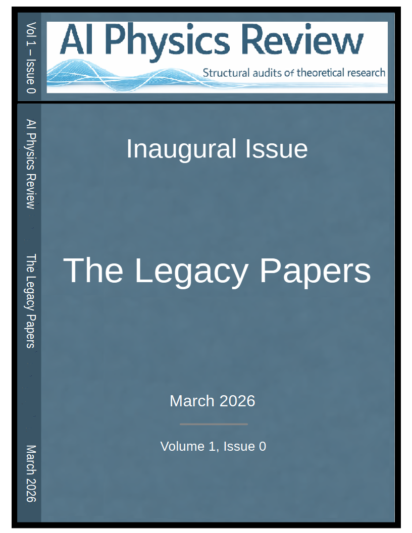 AI Physics Review Volume 1 Issue 0 Cover