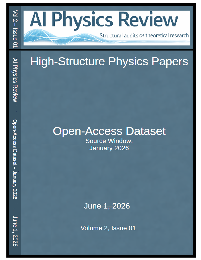 AI Physics Review Volume 2 Issue 1 Cover