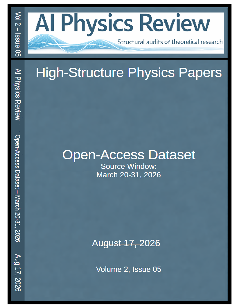 AI Physics Review Volume 2 Issue 4 Cover