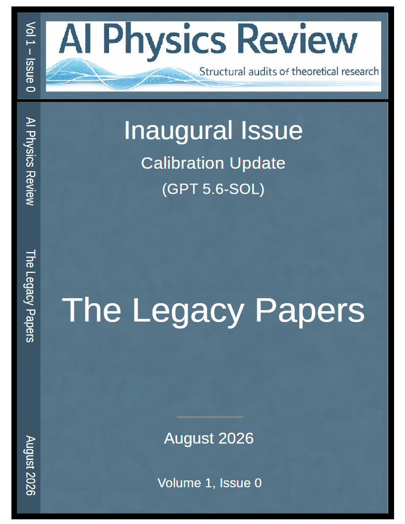 AI Physics Review Volume 1 Issue 0 Cover